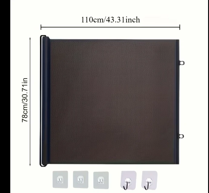 Automatic Retractable Pet Door Fence Gate 110cm - photo 2