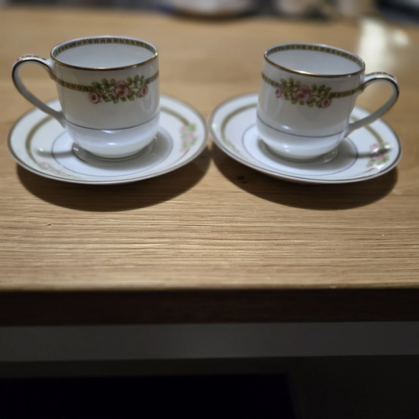 Theodore Haviland Limoges France Coffee Cups and Saucers