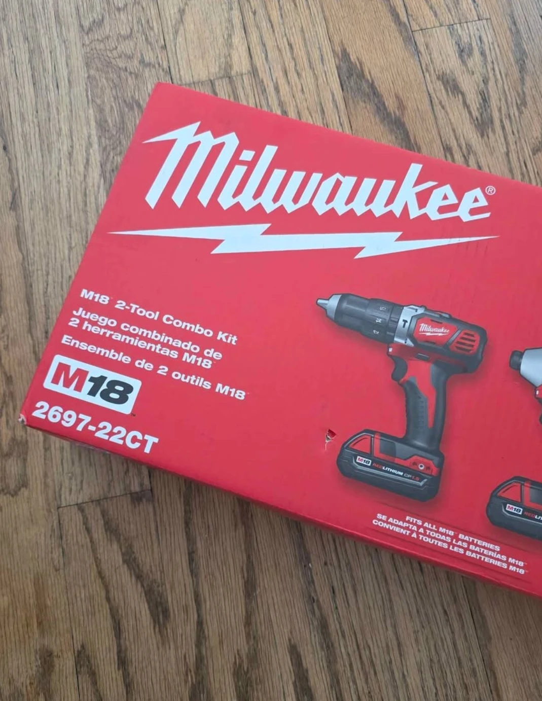 Milwaukee M18 2-Tool Combo Kit 2697-22CT