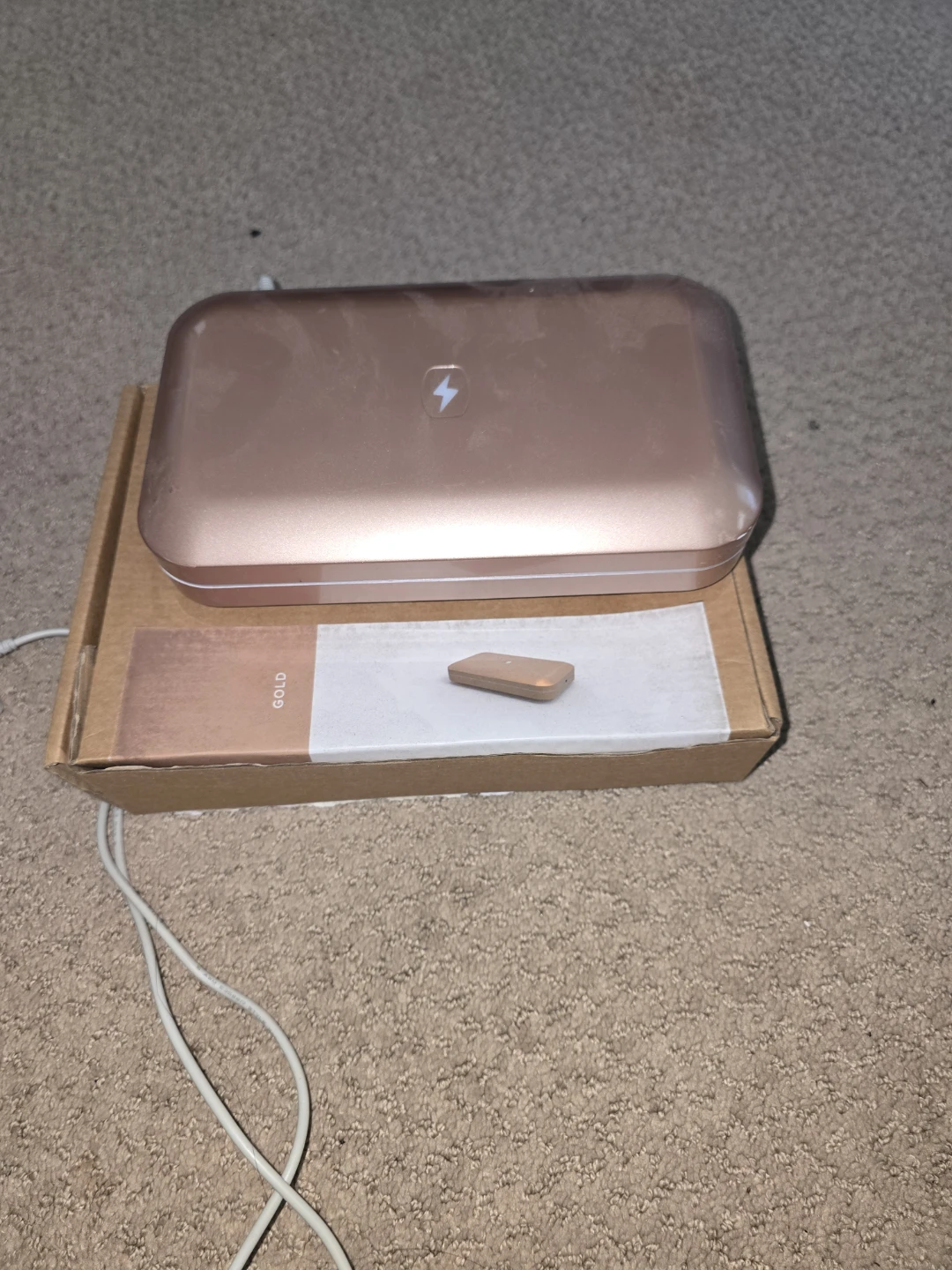 PHONE Soap UV Sanitizer  Rose Gold