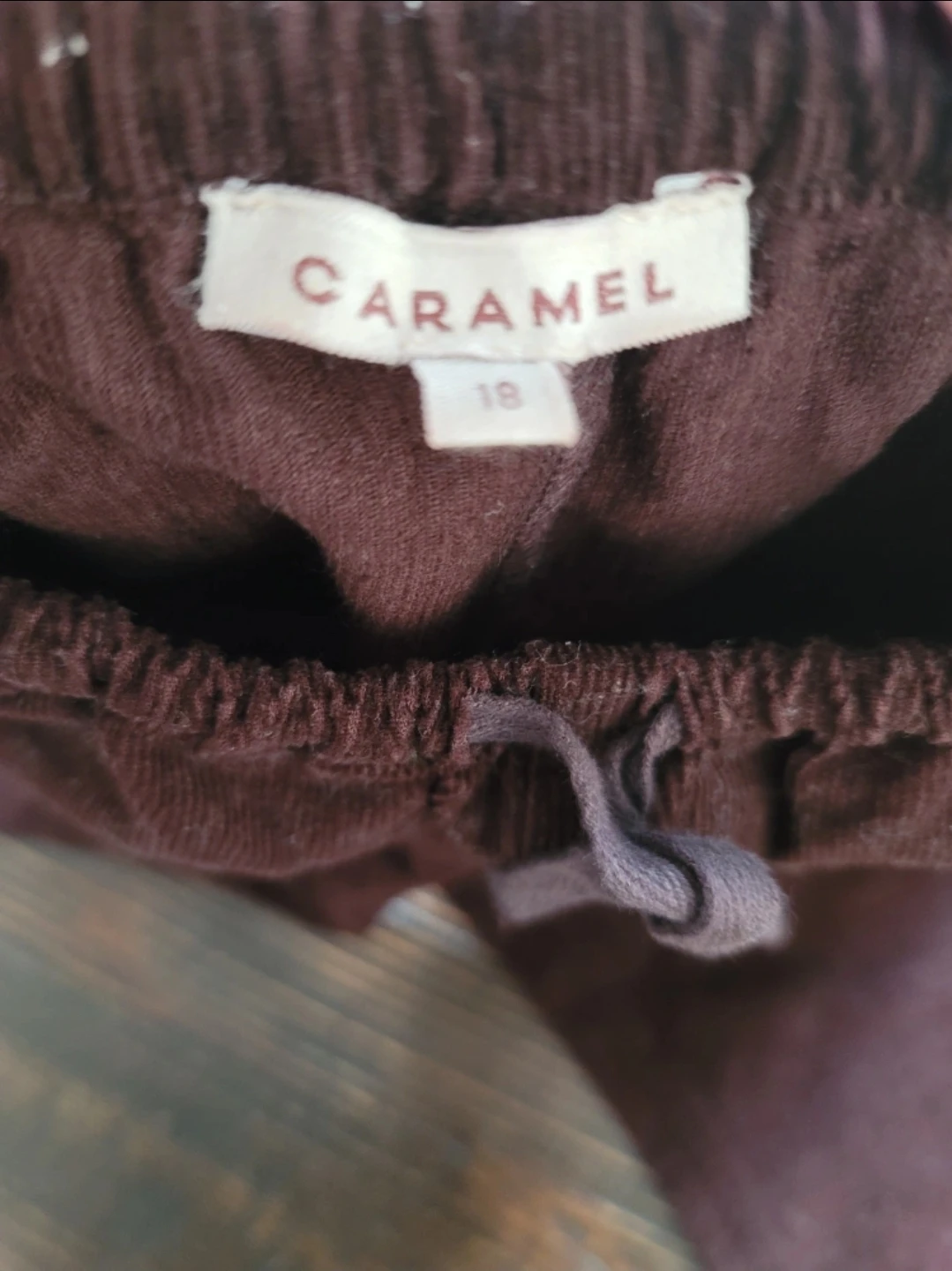 Caramel Corduroy Pants Size 18 Months - photo 2