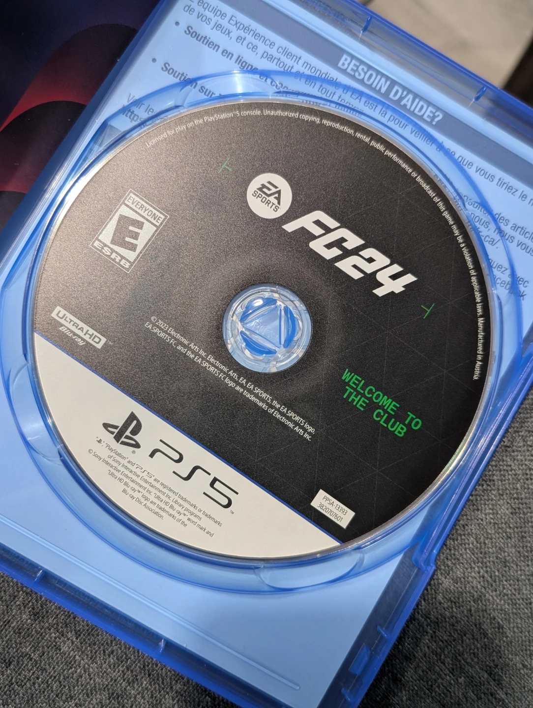 FC24 - PS5 game CD - photo 2