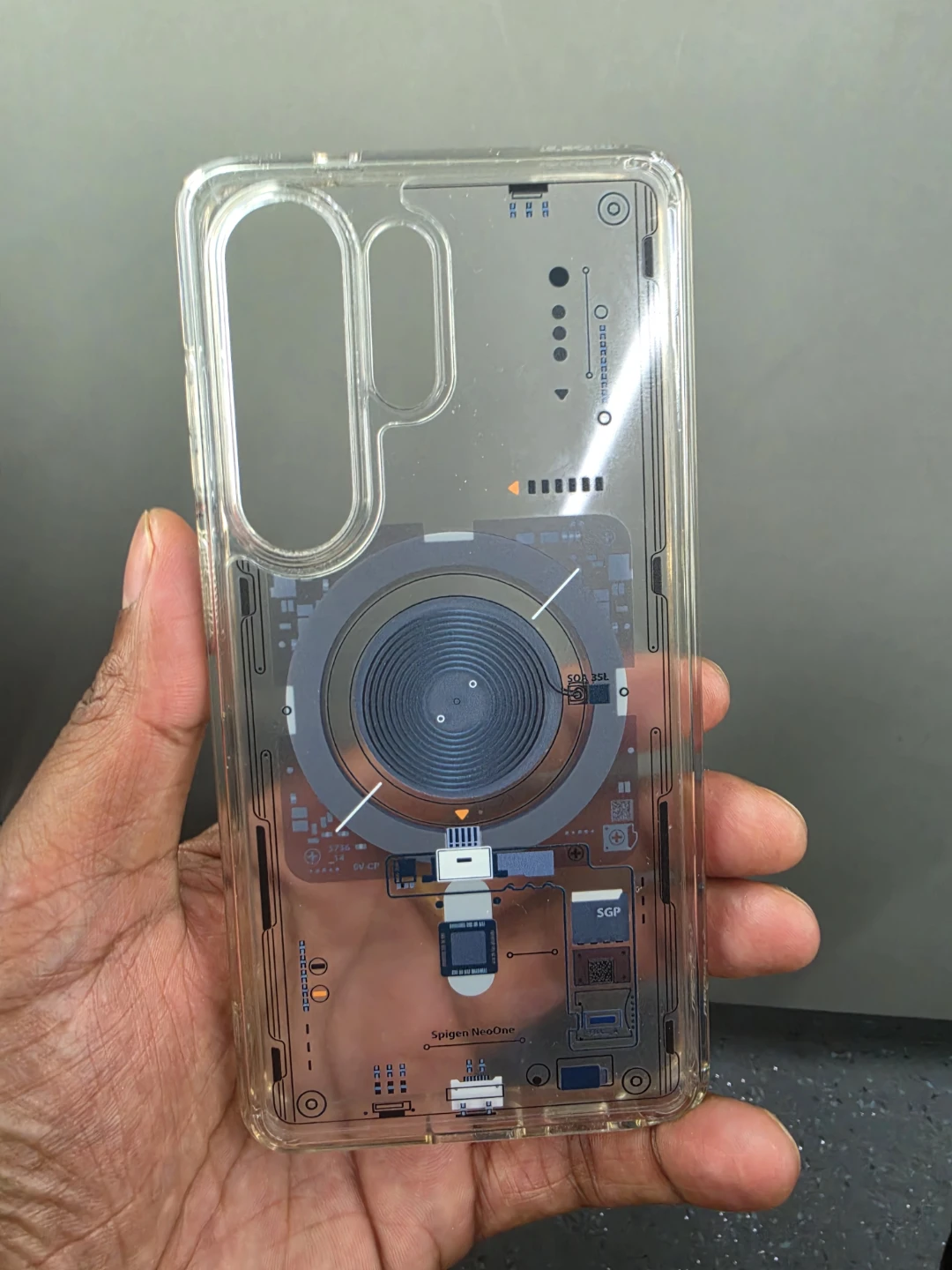 Samsung S26 Ultra - Spigen Ultra Hybrid MagSafe Clear Case - photo 2