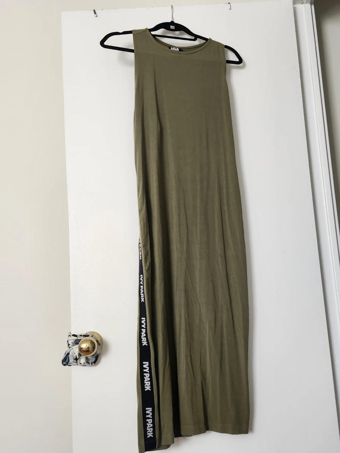 Ivy Park Olive Green Maxi Dress
