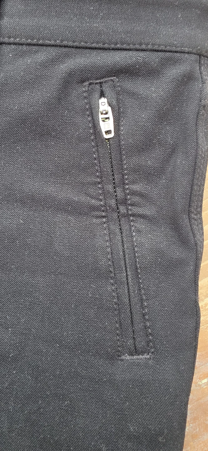 Banana Republic Sloan Black Pants Size 4 - photo 4