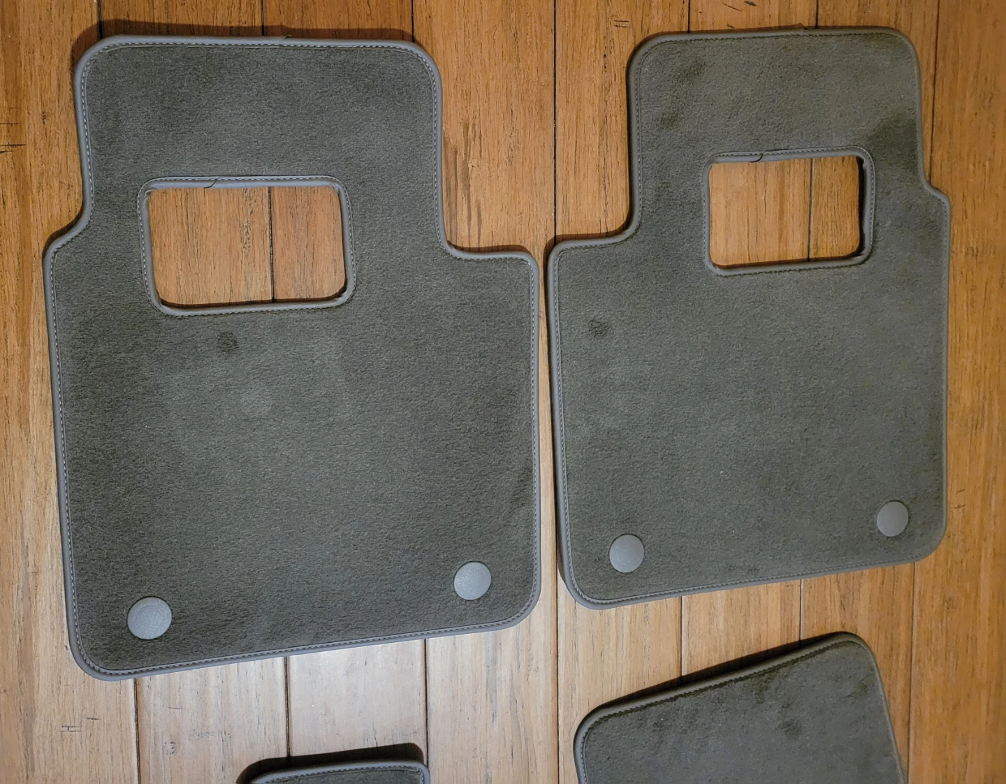 14-24 Maserati Quattroporte M156 SQ4 Floor Mats Set Brown OEM - photo 2