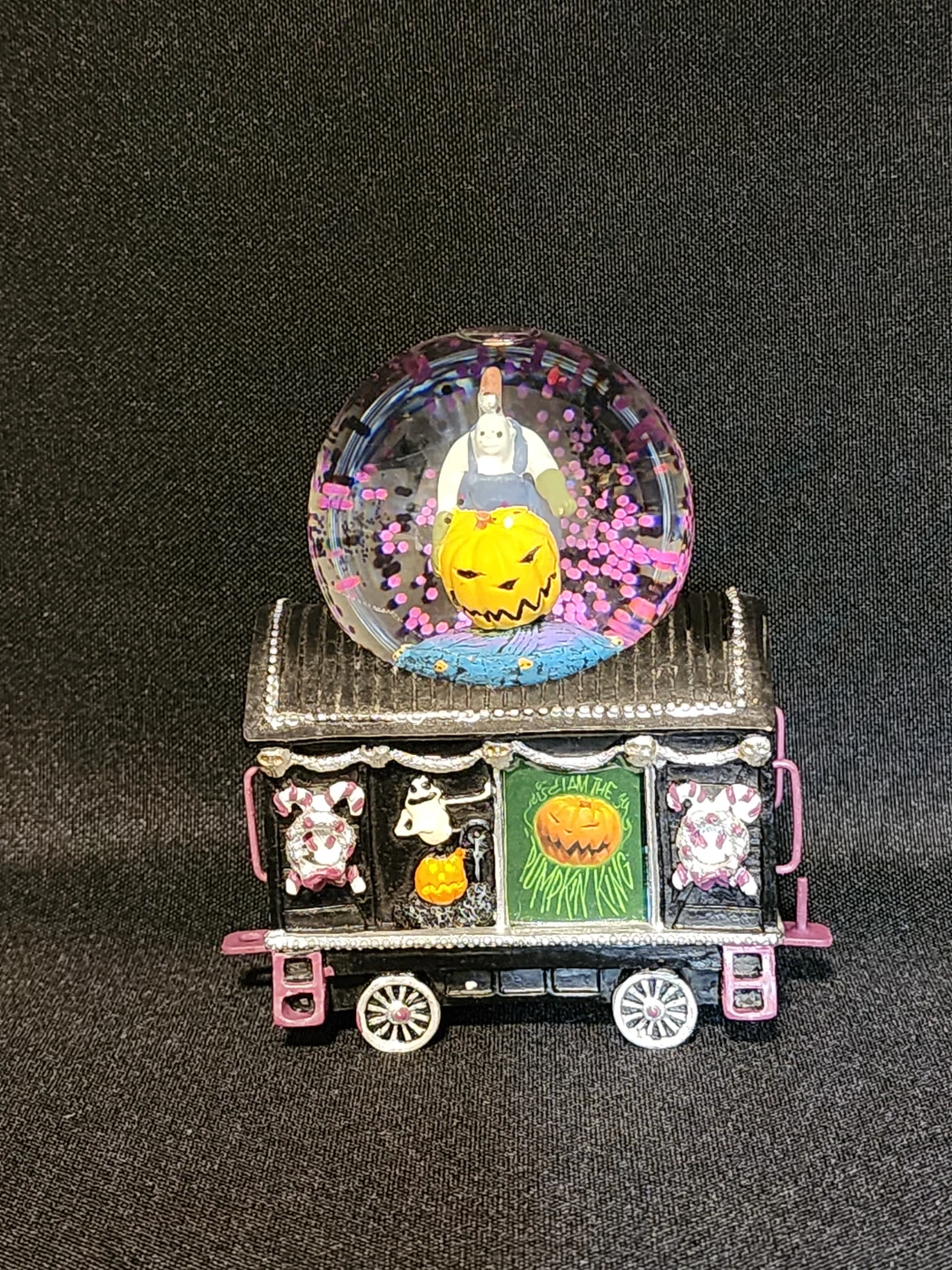 Part 3: Tim Burton's-GLITTER GLOBE TRAINS-$70CAD EACH - photo 4