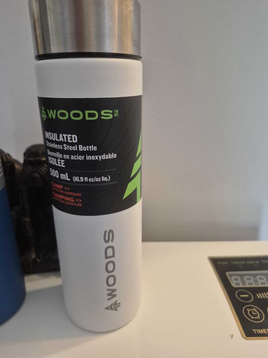Woods Insulated Stainless Steel Water Bottle - 500ml - photo 2