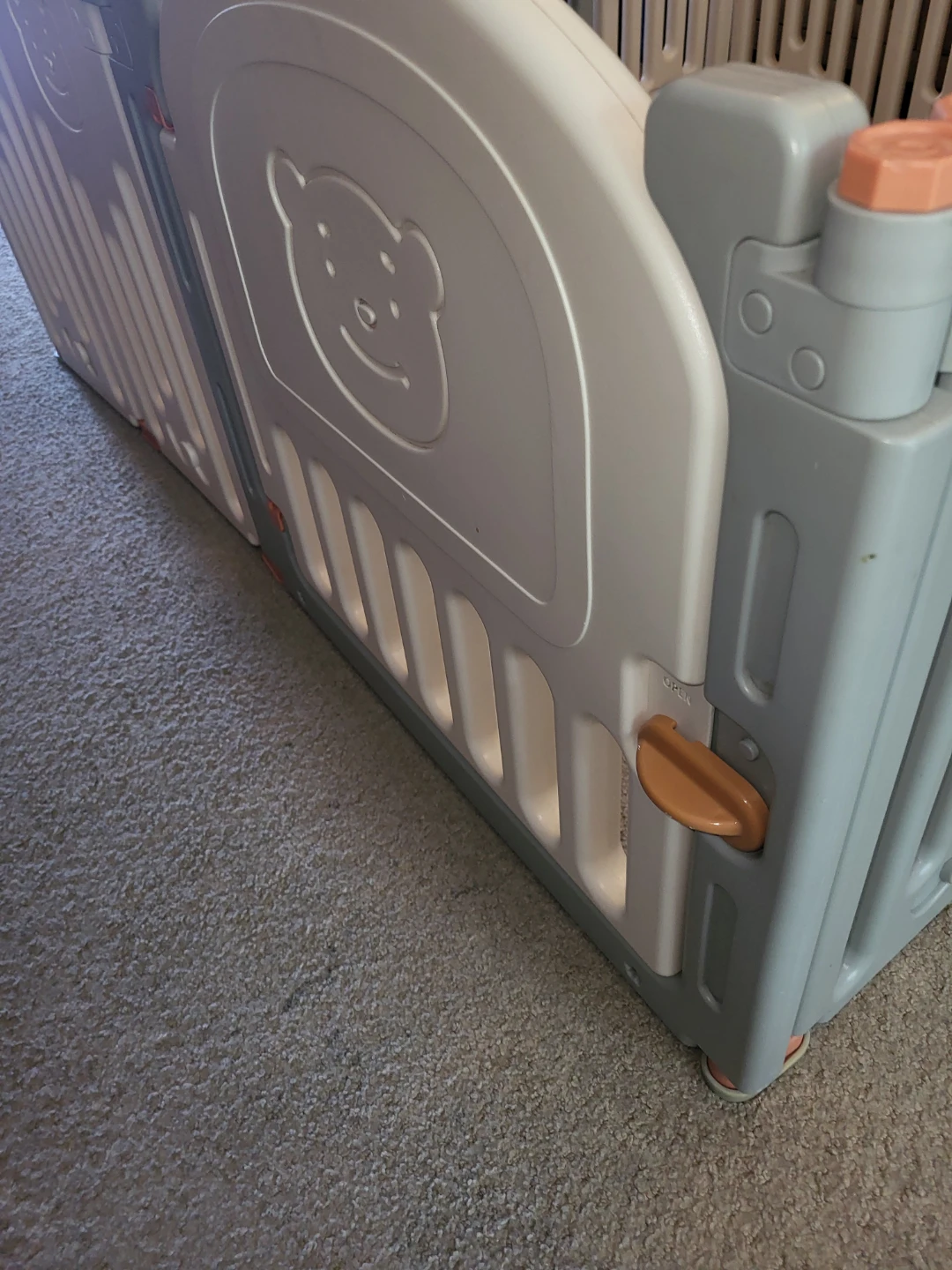Plastic Baby Playpen Gate Panels