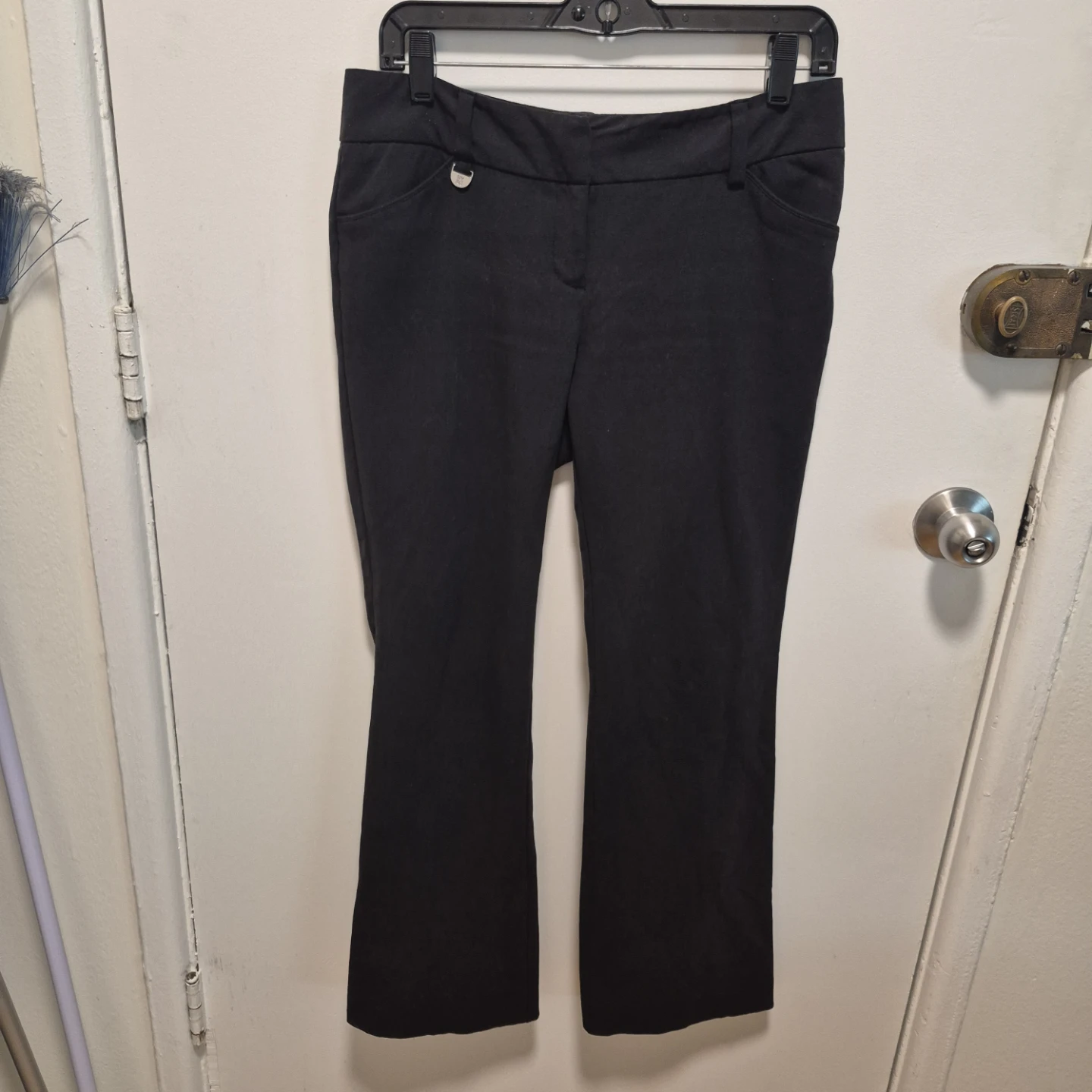 New York & Company Stretch Black Petite Dress Pants