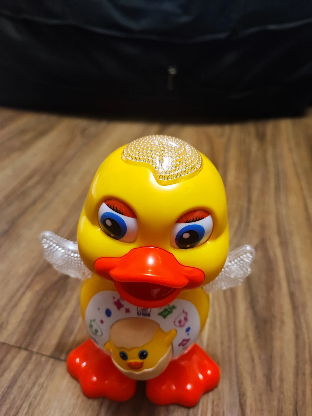 Yellow Dancing Duck Toy with Lights