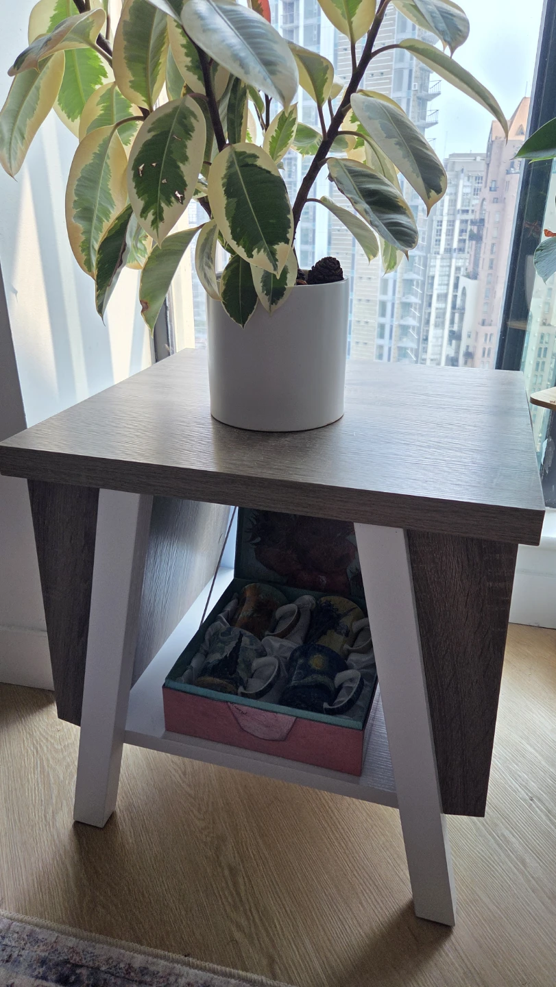Wooden Side Table - photo 3