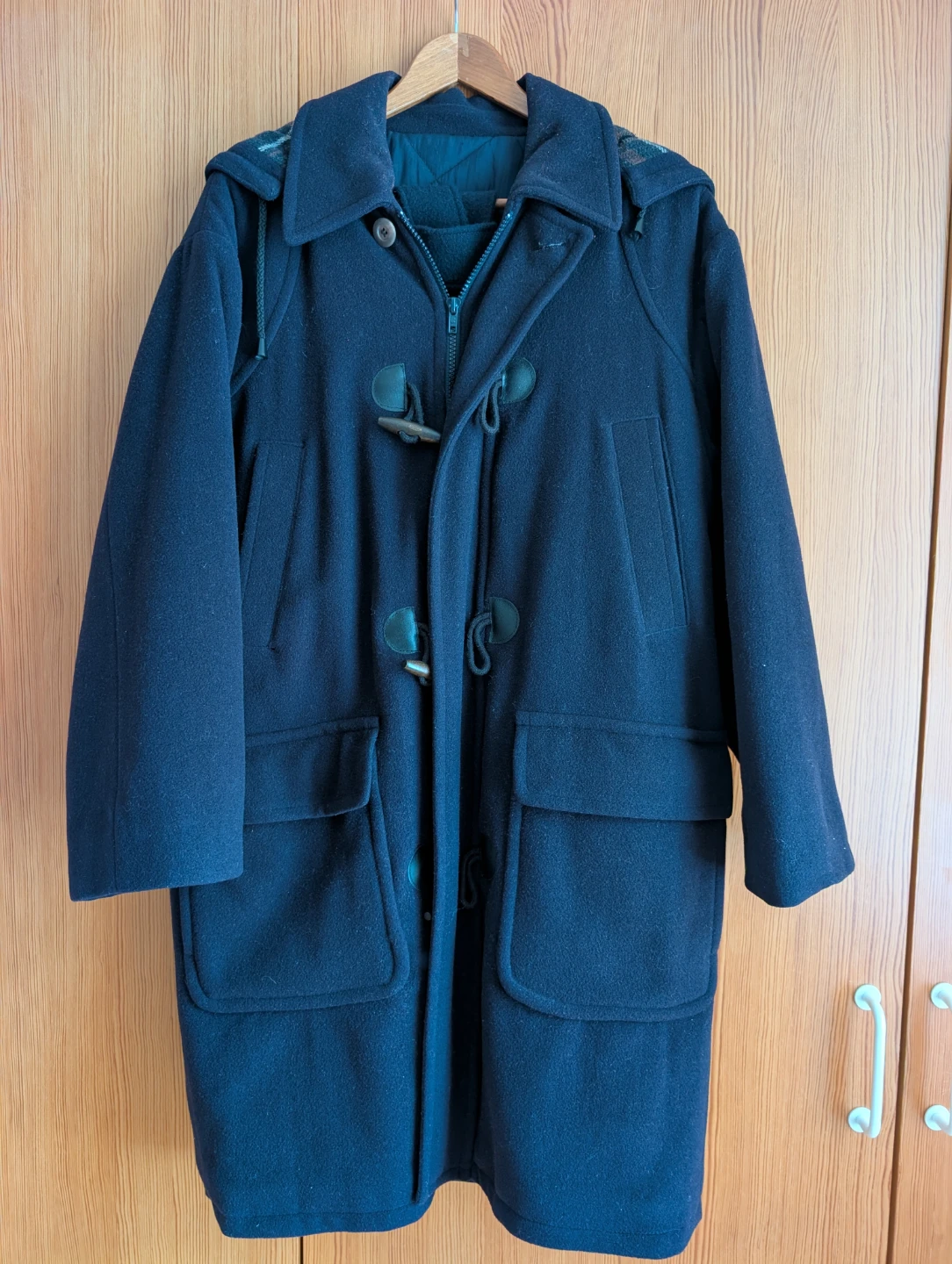 Actman Navy Warm Duffle Coat
