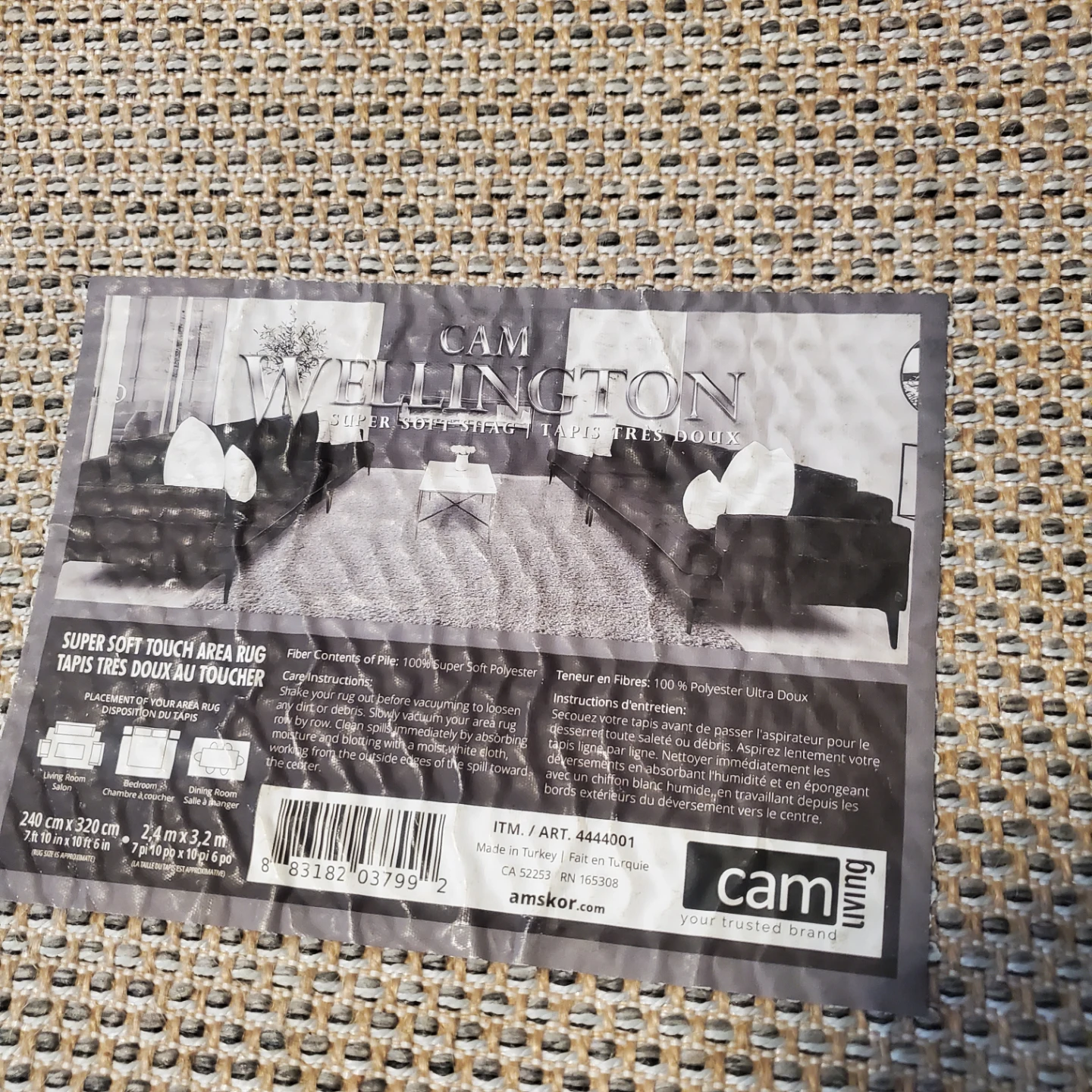 Cam Livington Super Soft Shag Area Rug - photo 3