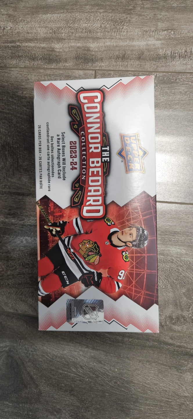 Upper Deck Connor Bedard Collection Box Set