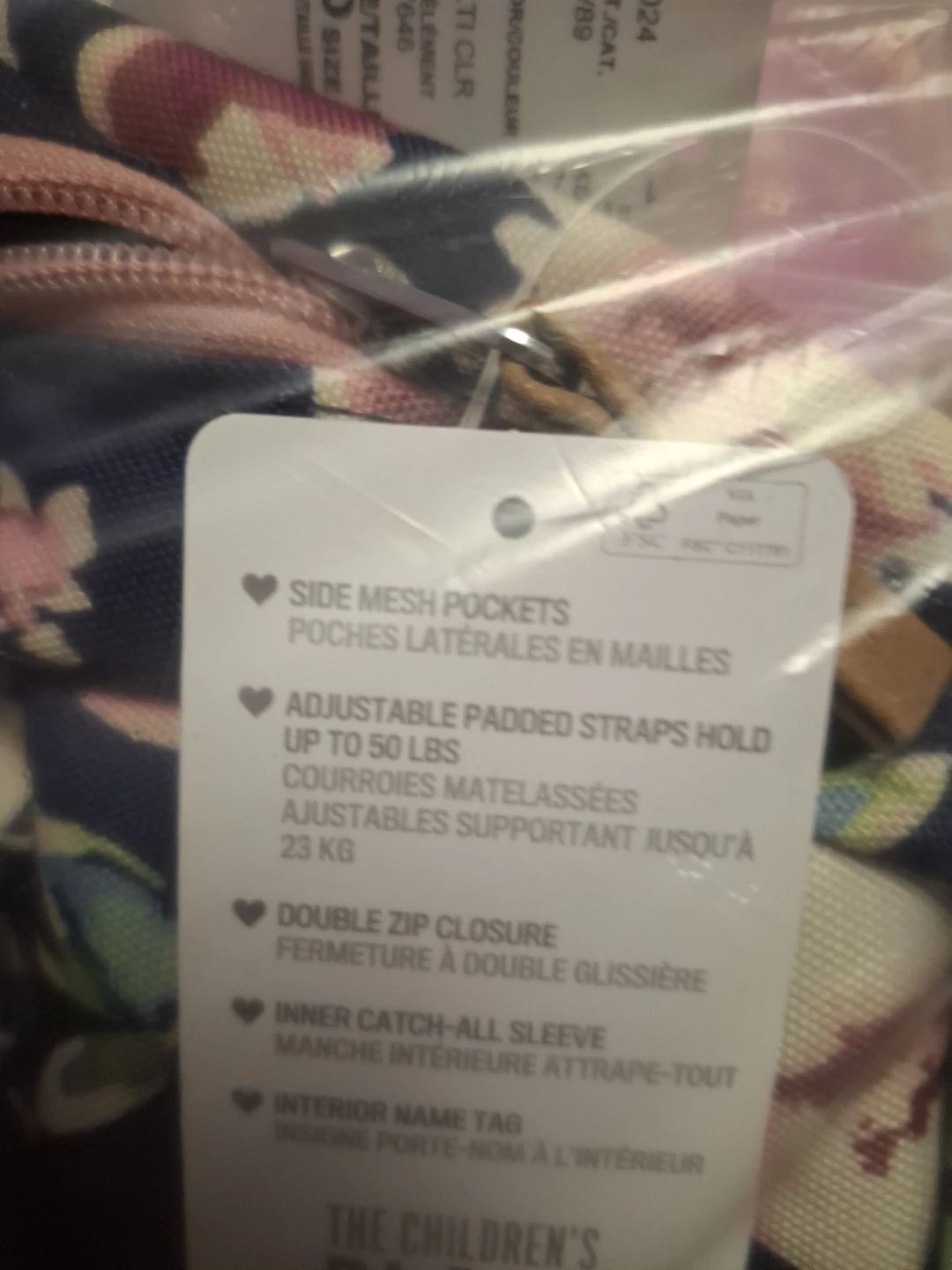 The Children's Place Floral Backpack - photo 3