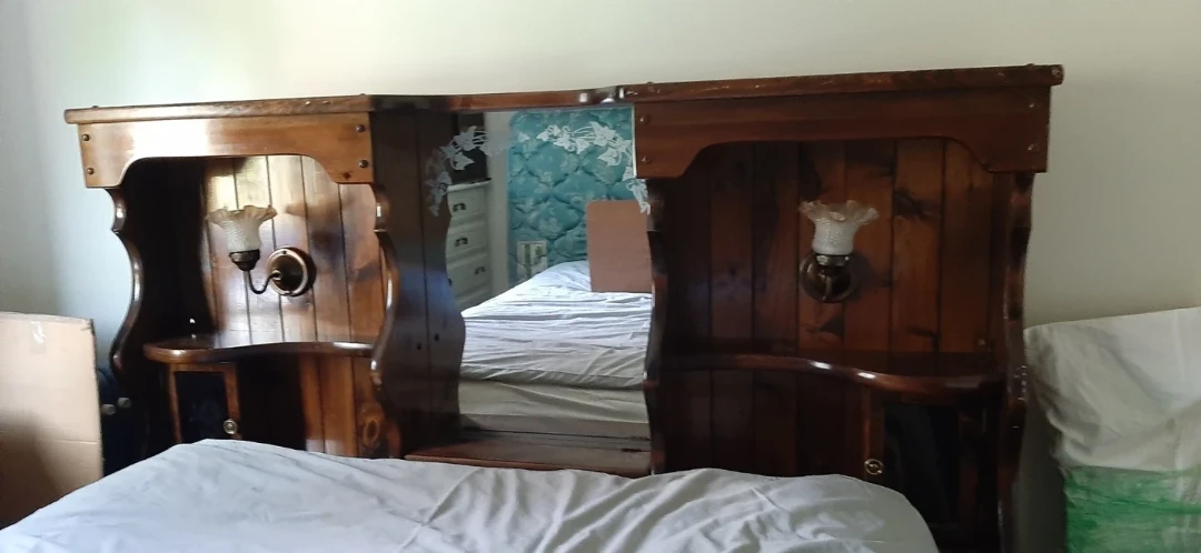 Matching King-size headboard, Dresser, Hutch and Armoire