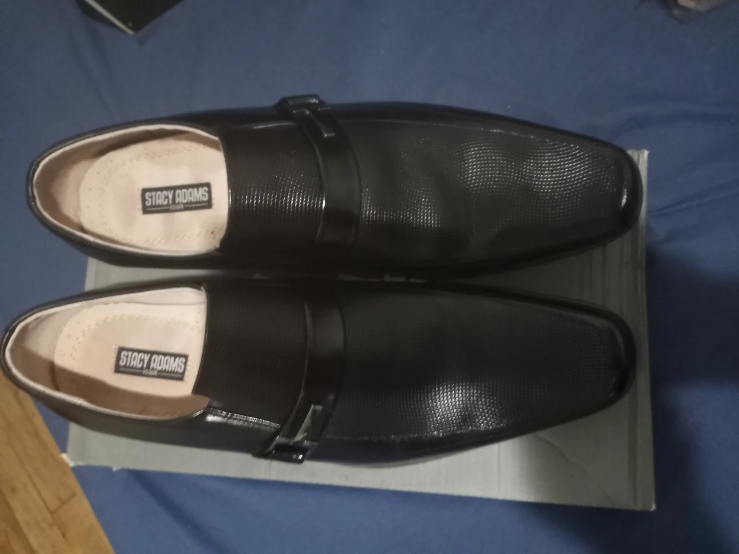 Stacy Adams Men's Black Loafer Dress Shoes