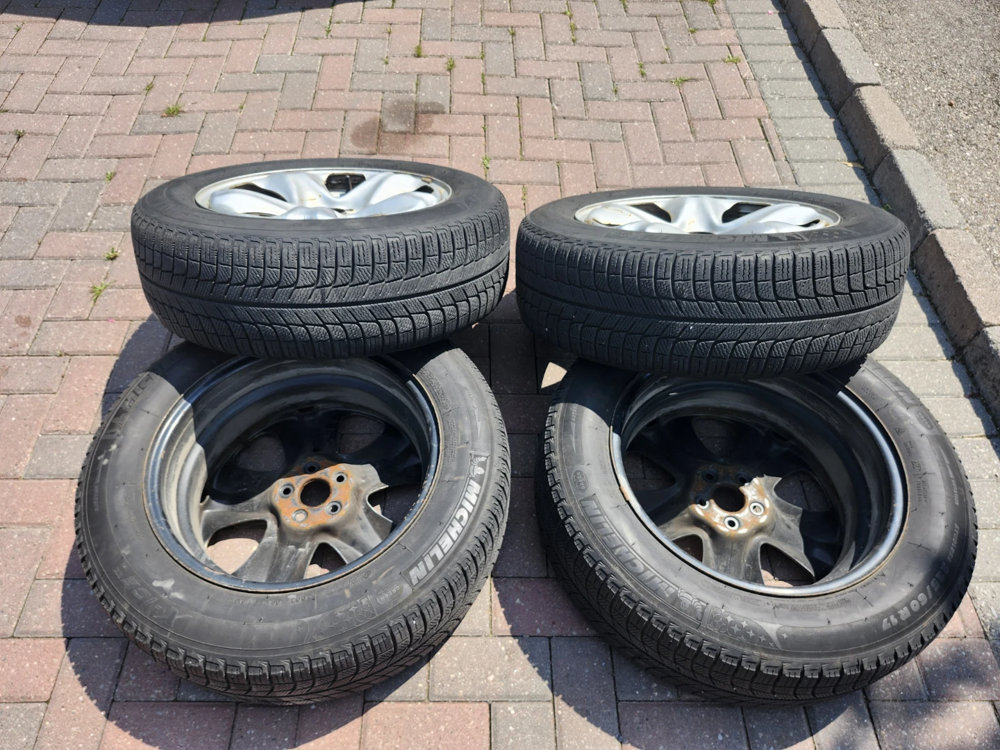 225/60R17 99H Michelin Winter Tires and Rims - photo 5