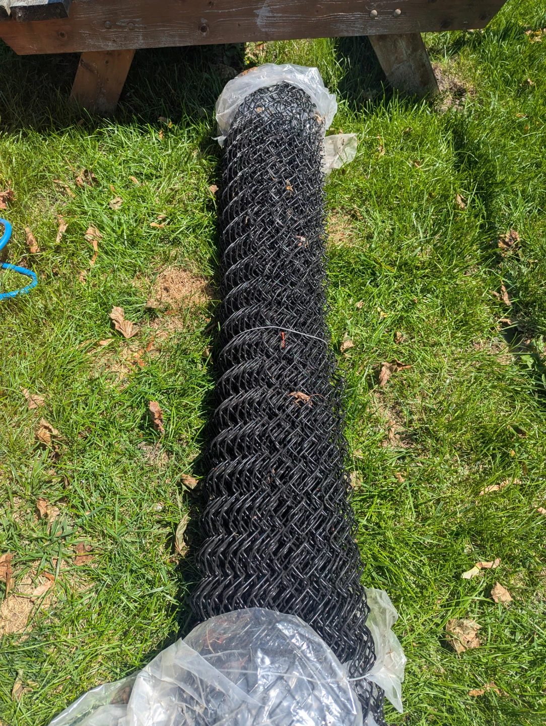 Chain link fence