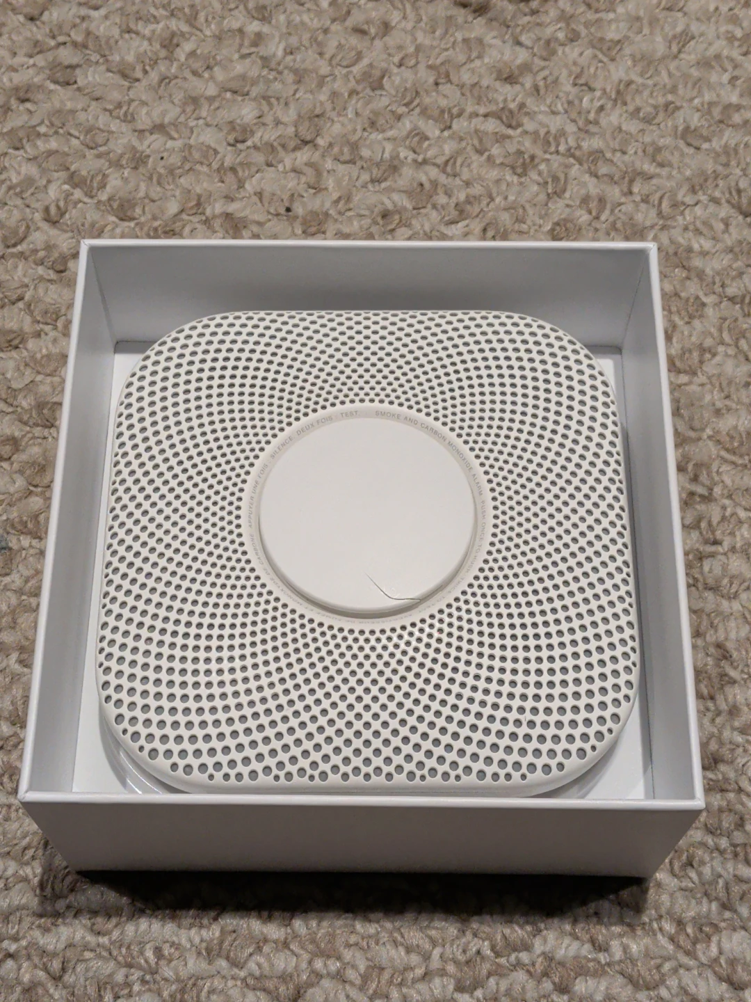 Google Nest Protect Smoke and Carbon Monoxide Alarm (Wired) - photo 2