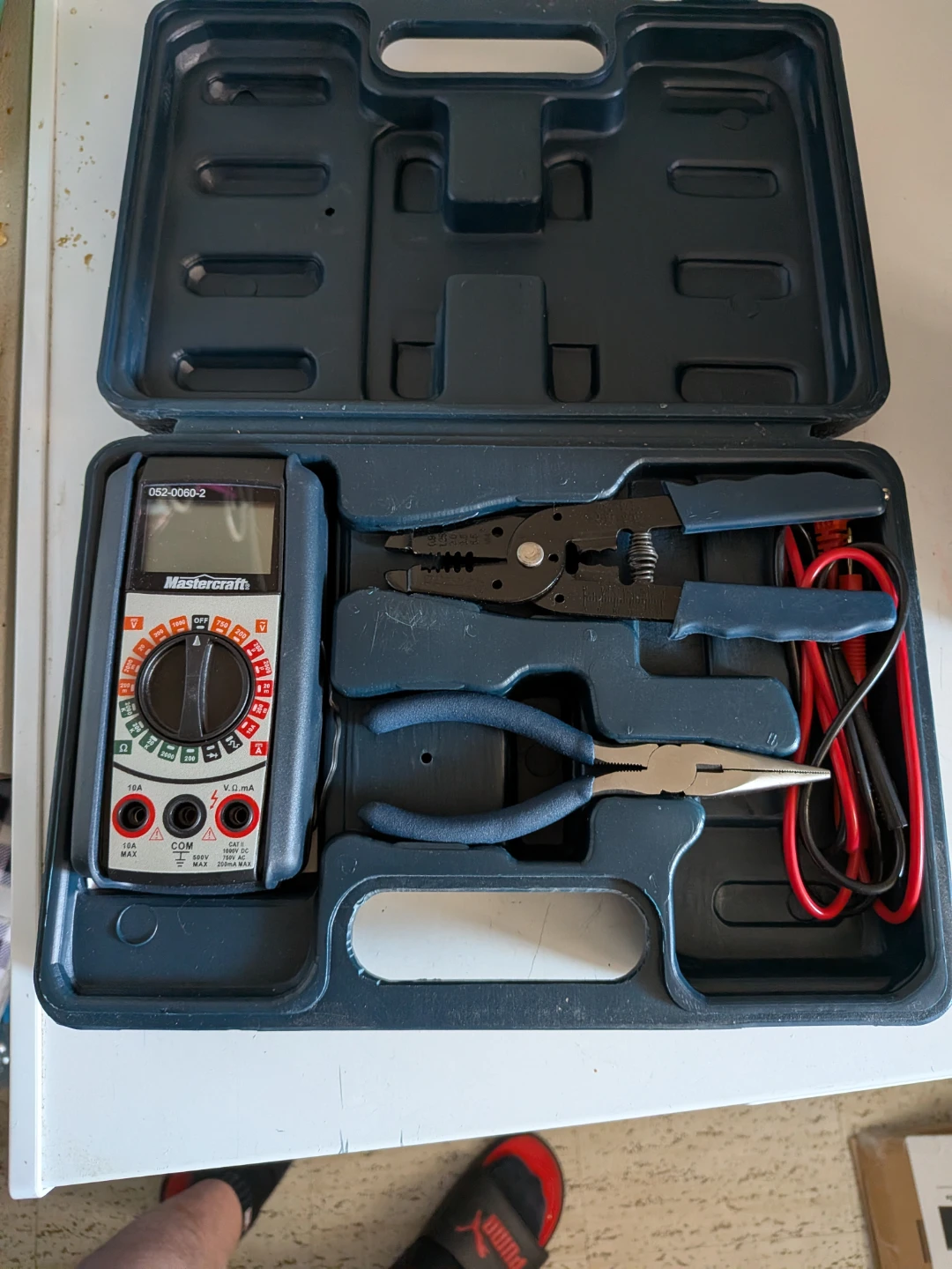 Mastercraft Multimeter and Tool Kit