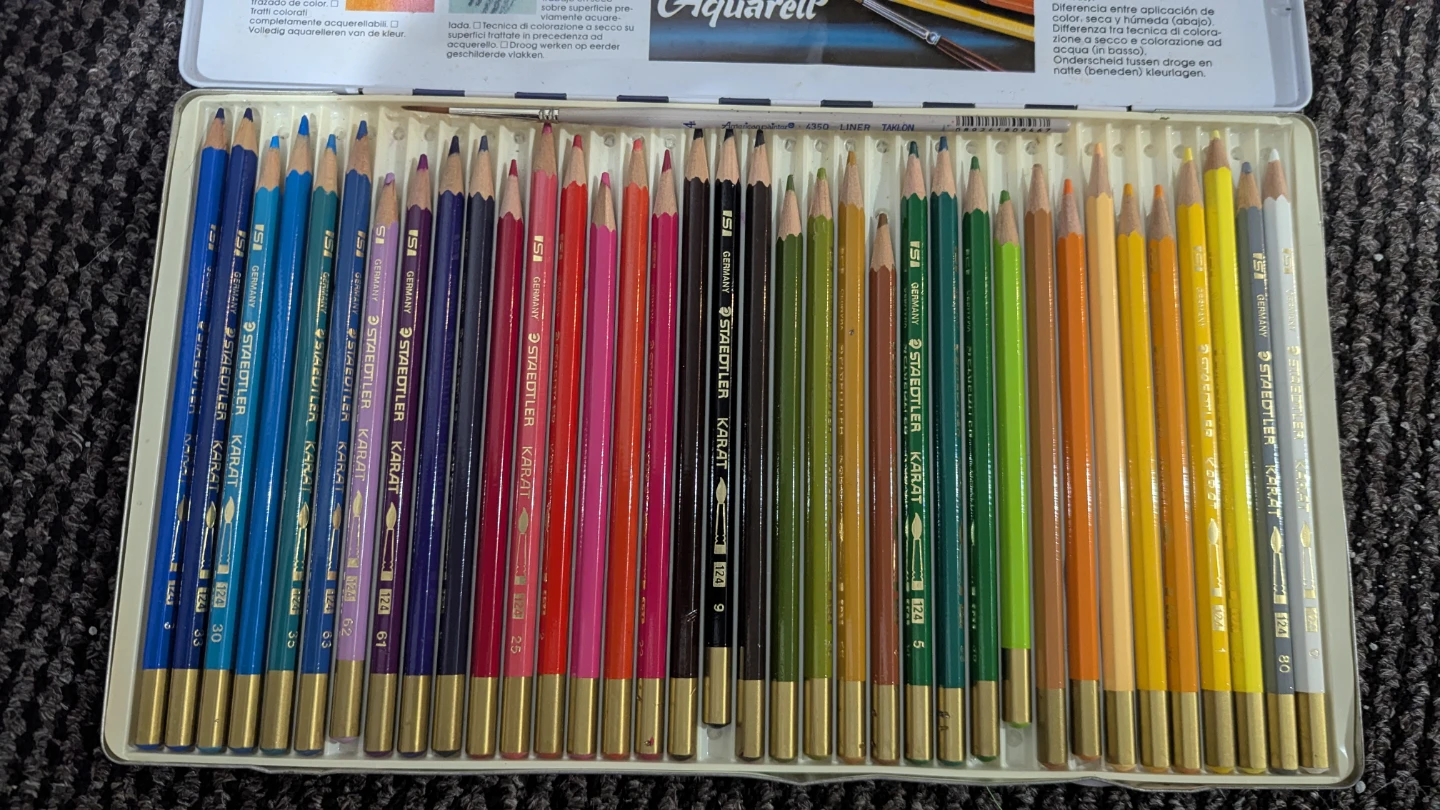 Staedtler Karat Aquarell 36 Coloured Pencils - photo 2