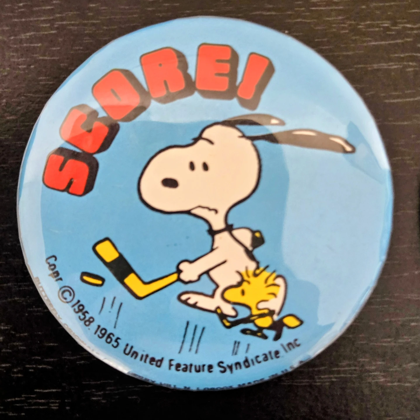 1952-65 Vintage 18 pc. Snoopy/Peanuts Buttons - photo 2