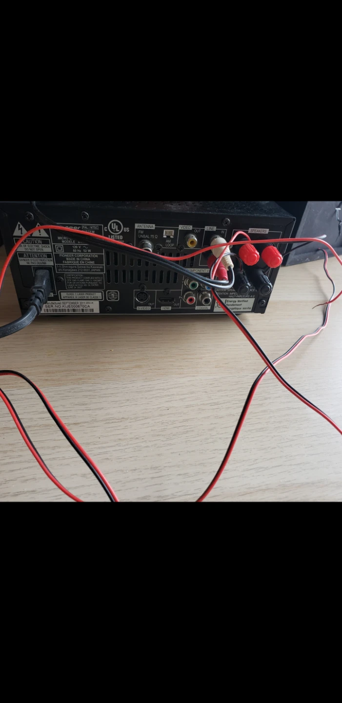 Pioneer X-HM20 Stereo System with Speakers - photo 3