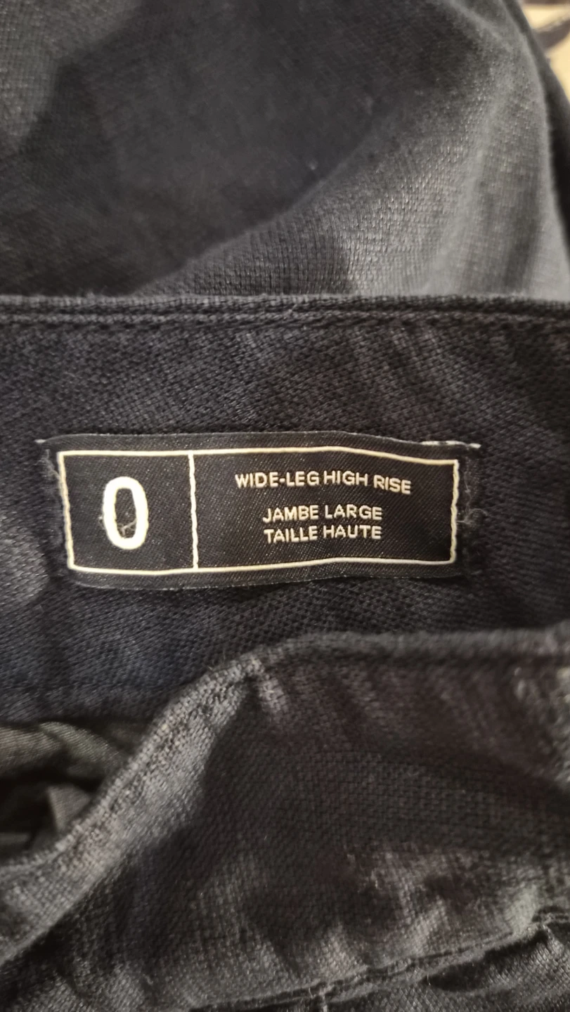 Gap Wide-Leg High Rise Pants Size 0 - photo 2