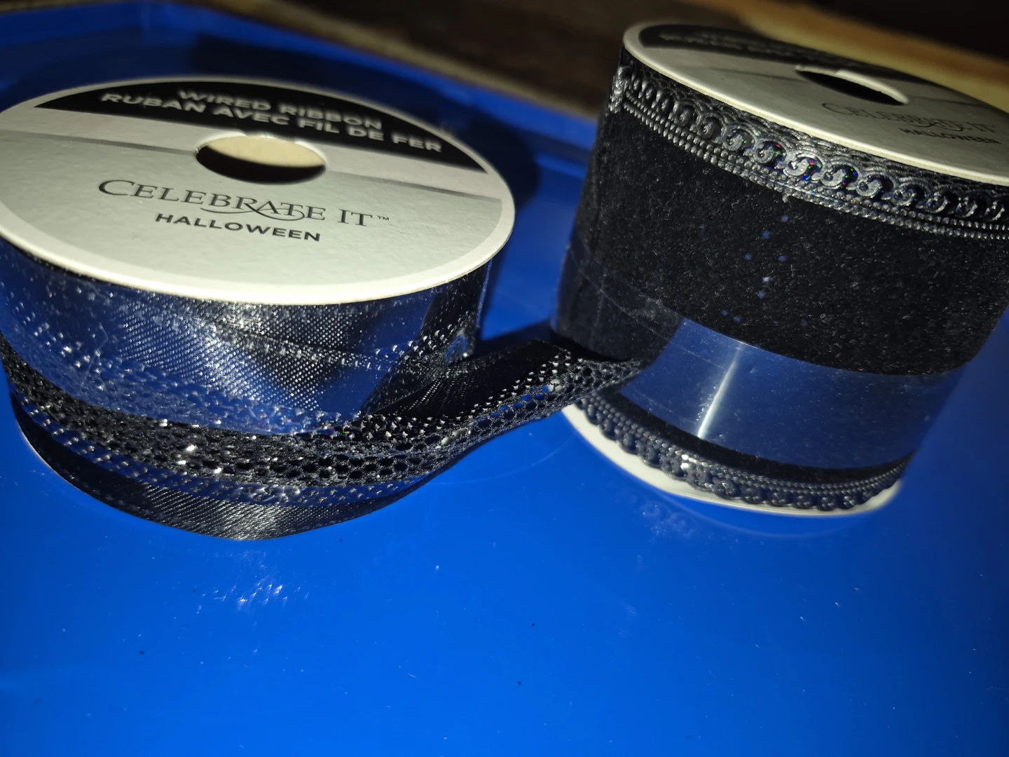 Celebrate It Halloween Wired Ribbon (2 Rolls) - photo 2