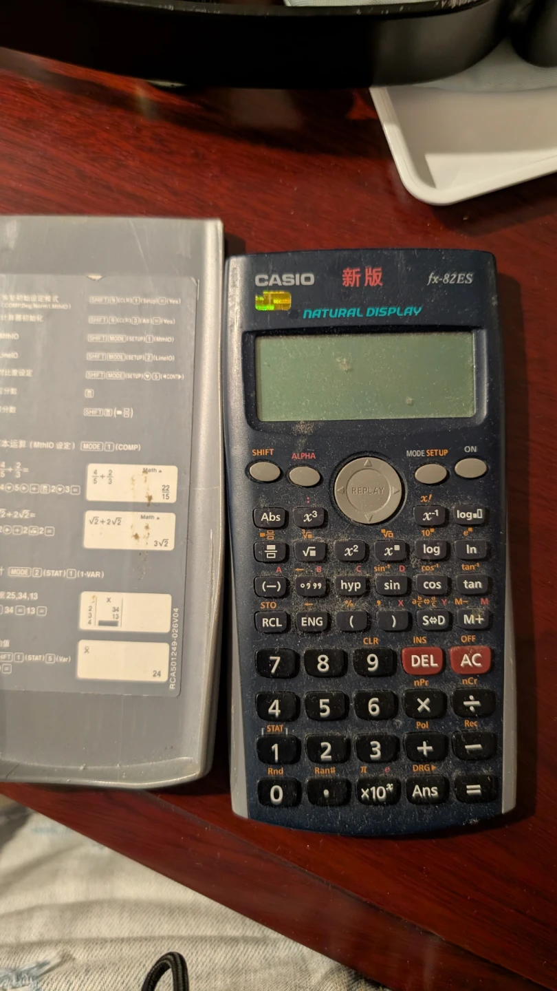 Casio fx-82ES Scientific Calculator