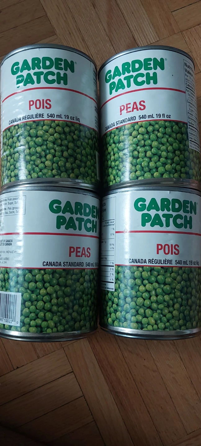 Garden Patch Peas - 4 Cans