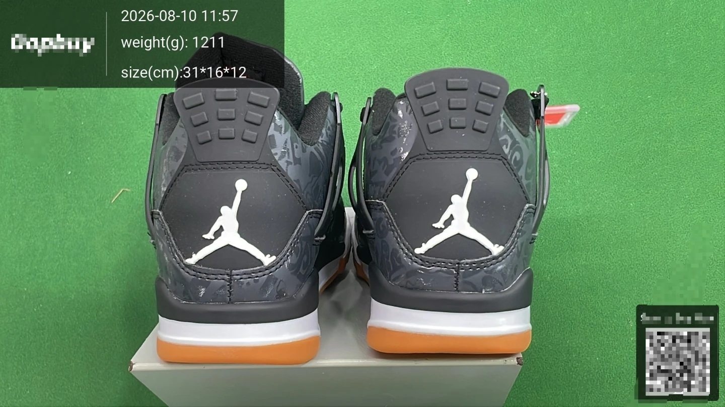 Air Jordan 4 Retro Laser Shoes - photo 3