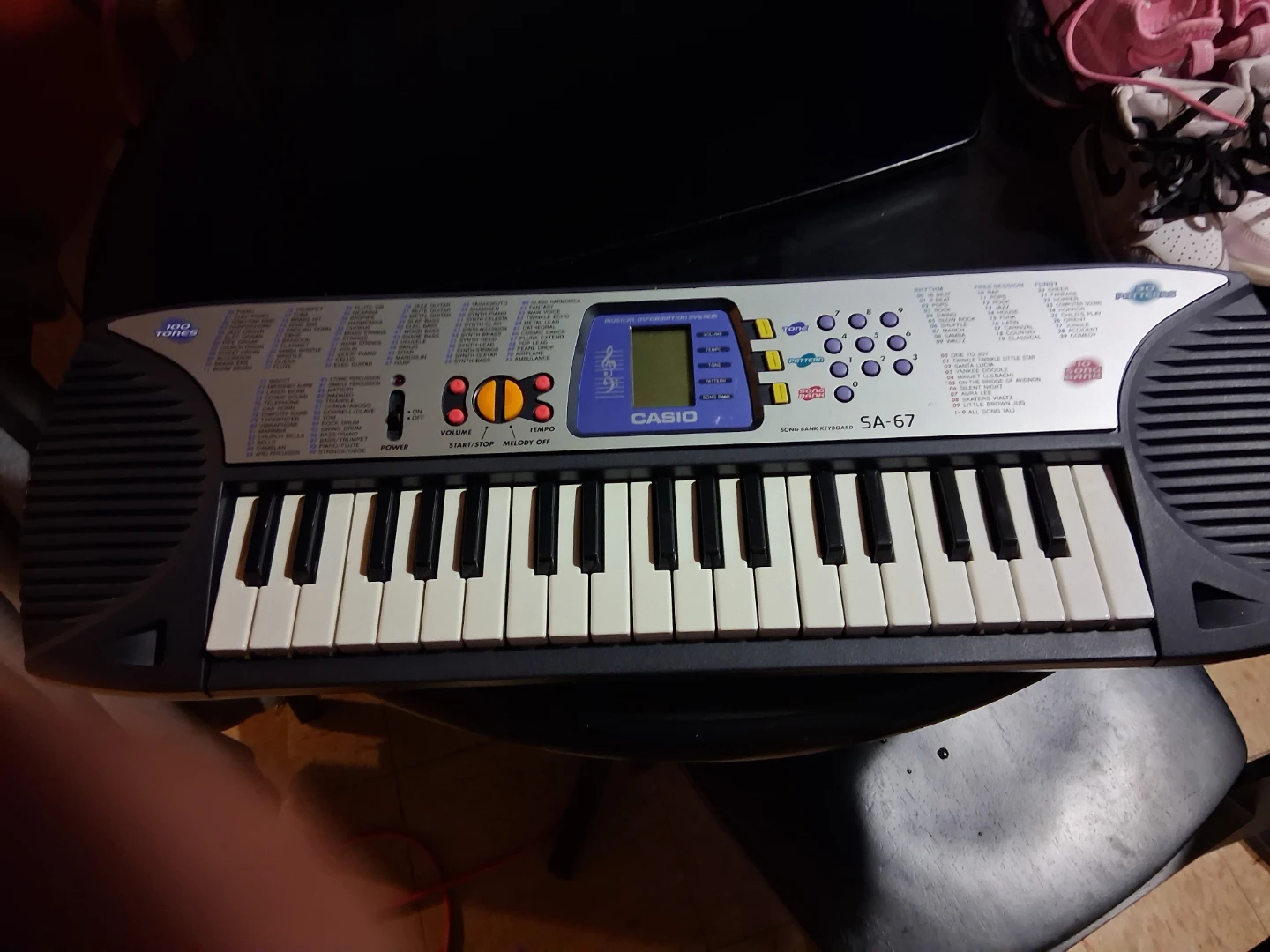 Casio SA-67 Song Bank Keyboard