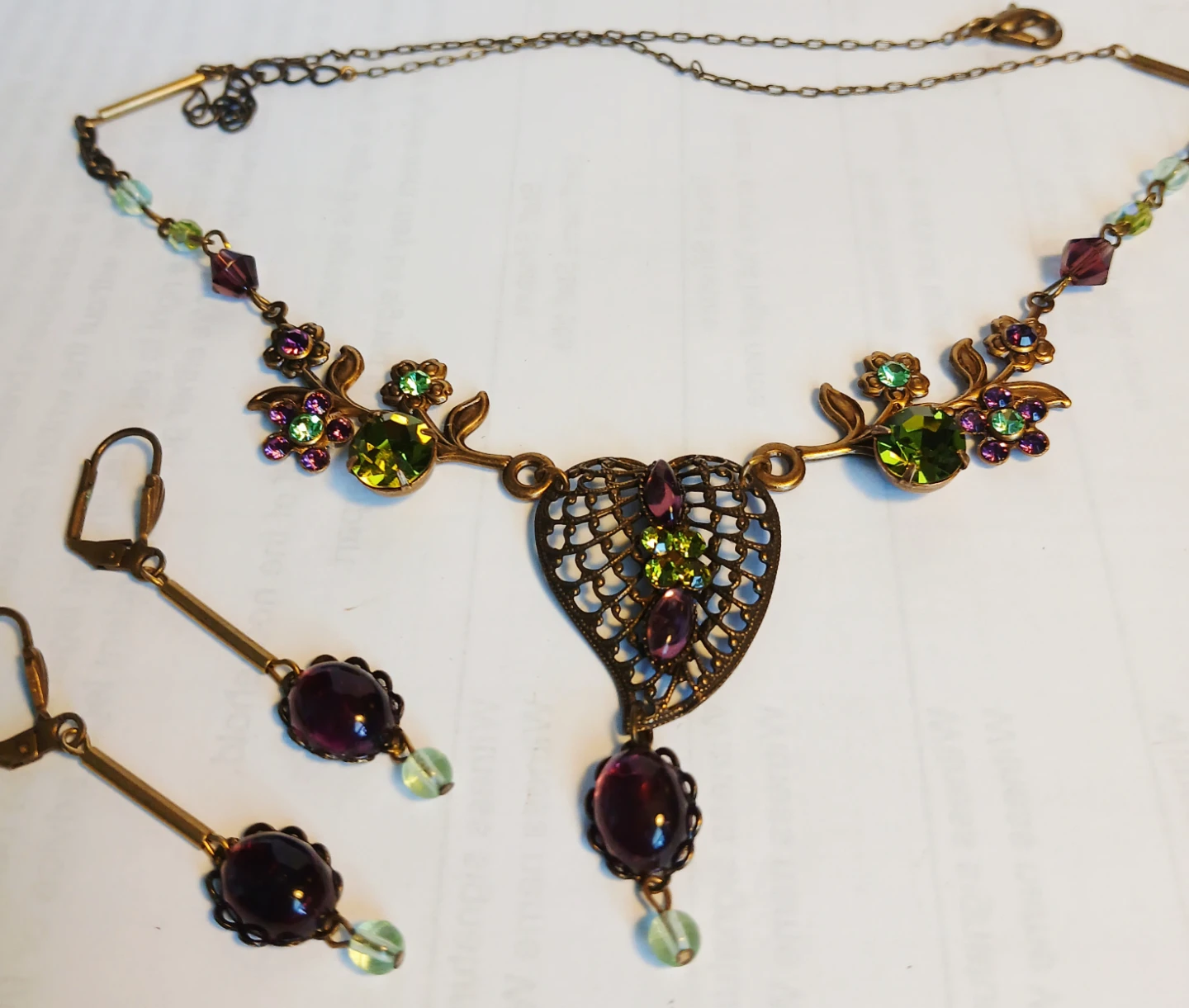 Jewelry Set - Necklace and Earrings - photo 3