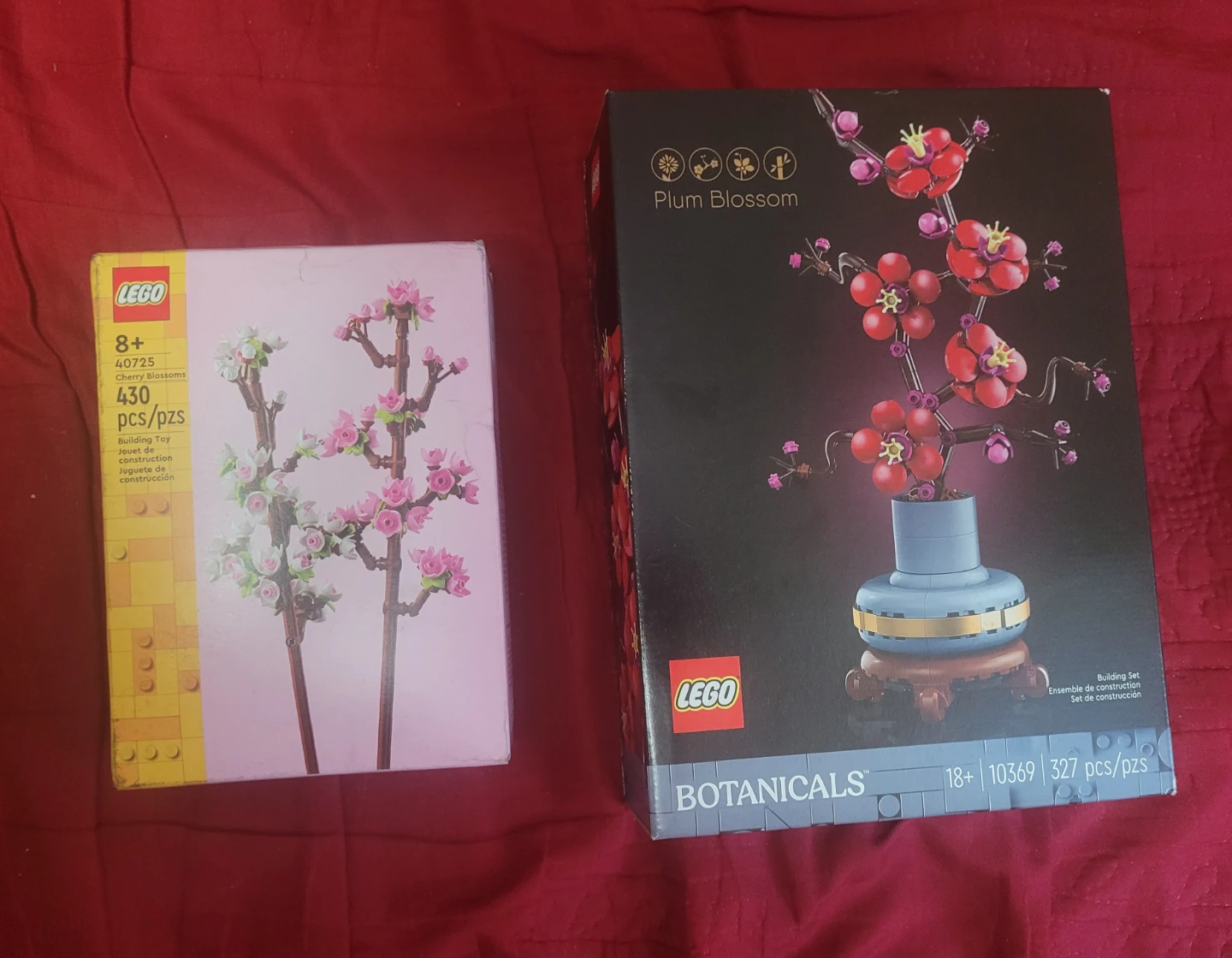BNIB Lego Botanicals Plum Blossom and Cherry Blossoms