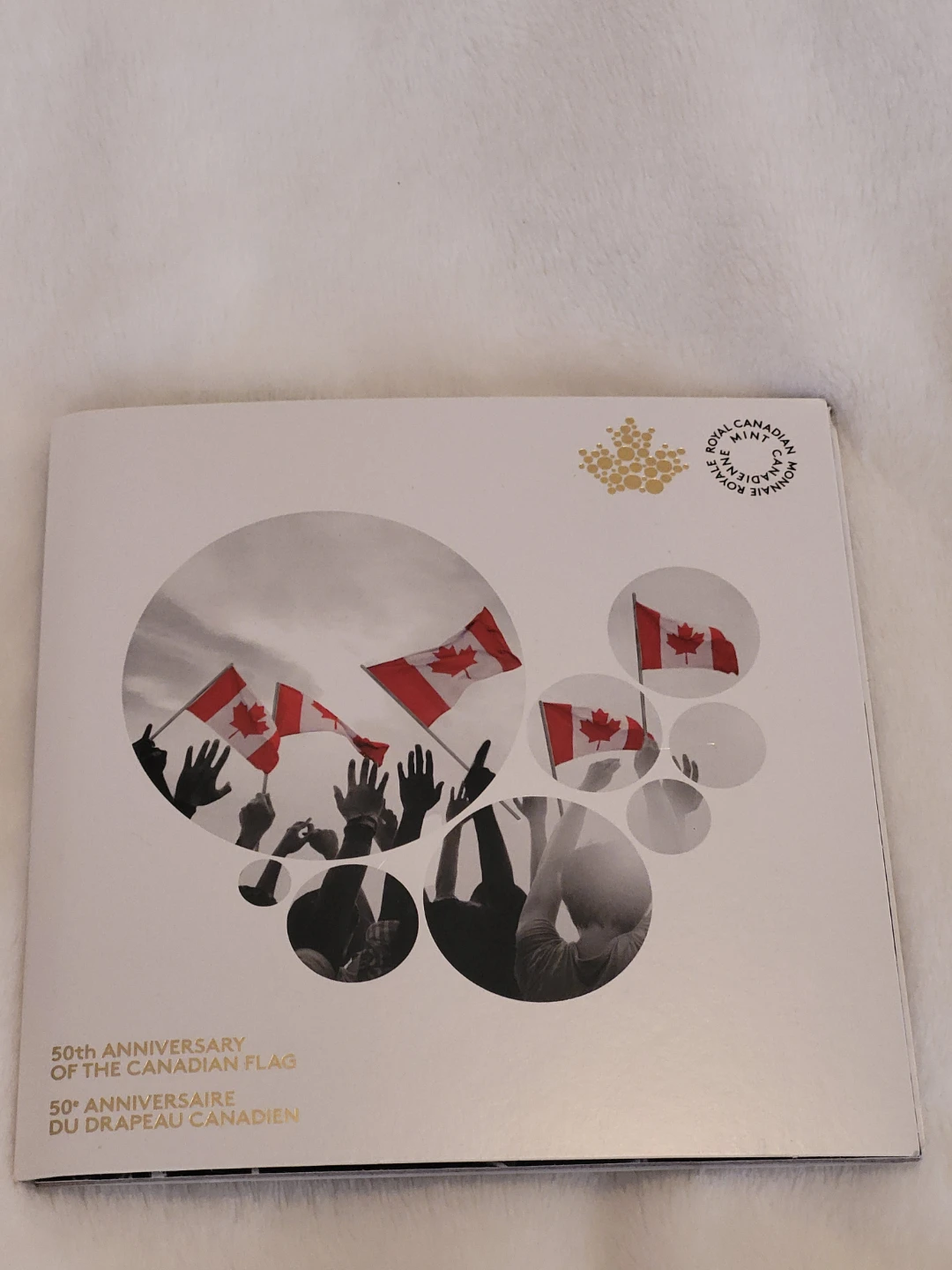 Minted Canadian 25 cent coins