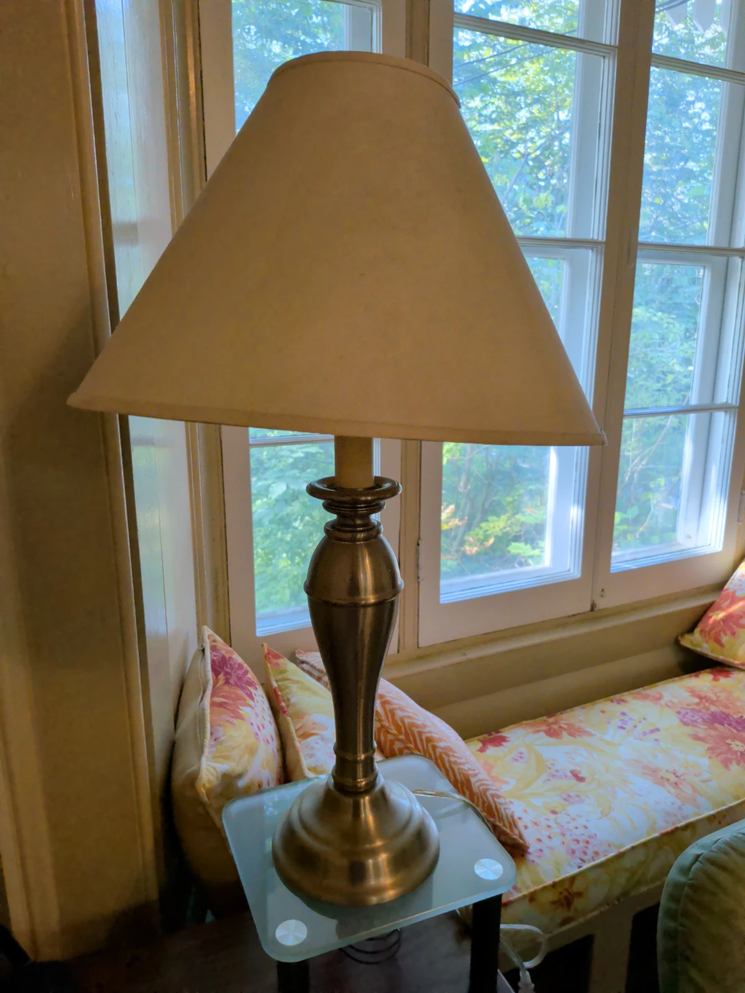 Vintage Brass Table Lamp