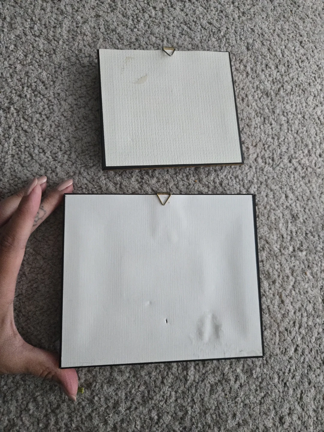 Set of 2 Miniature Framed Art Pieces - photo 4