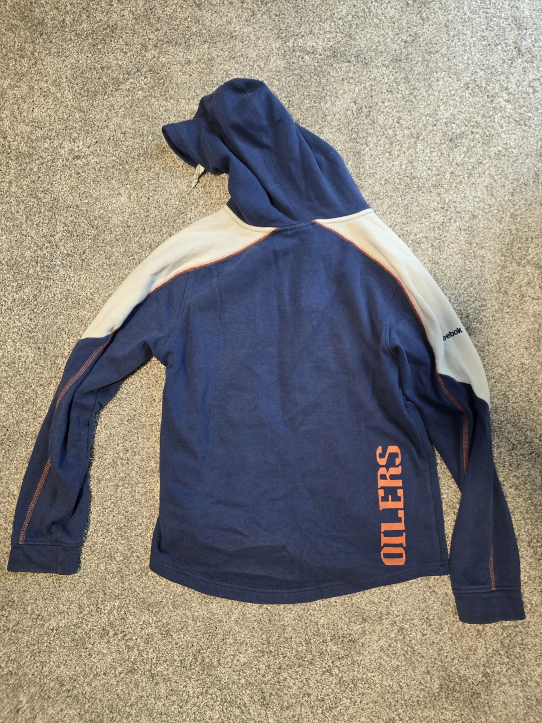 Reebok Edmonton Oilers Hoodie Size M - photo 2