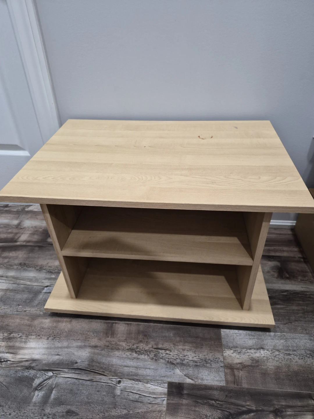 Oak finish TV stand or Side Table