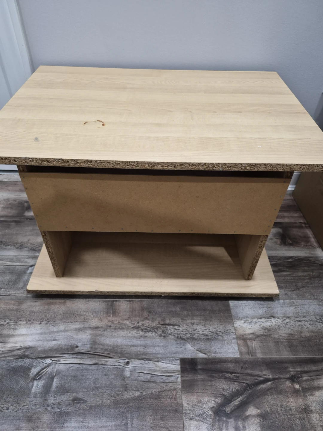 Oak finish TV stand or Side Table - photo 3