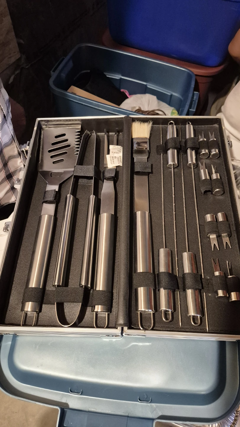 BBQ Tool Set in Aluminium Case