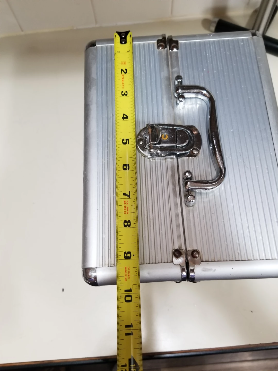 Silver Makeup Train Case - photo 2