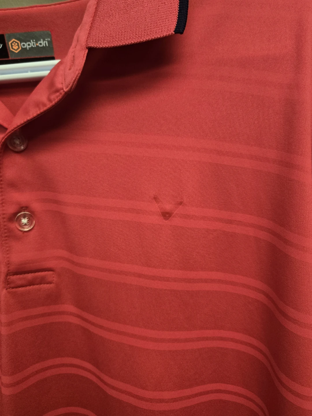 Men's Large Polo/Golf Shirt.  Callaway Opti-Dri.  EUC - photo 3