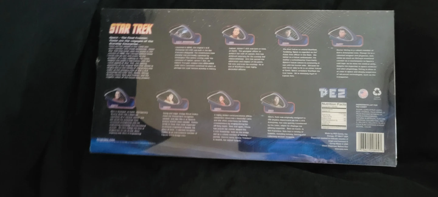 Star Trek PEZ Collector's Series Gift Set - photo 2