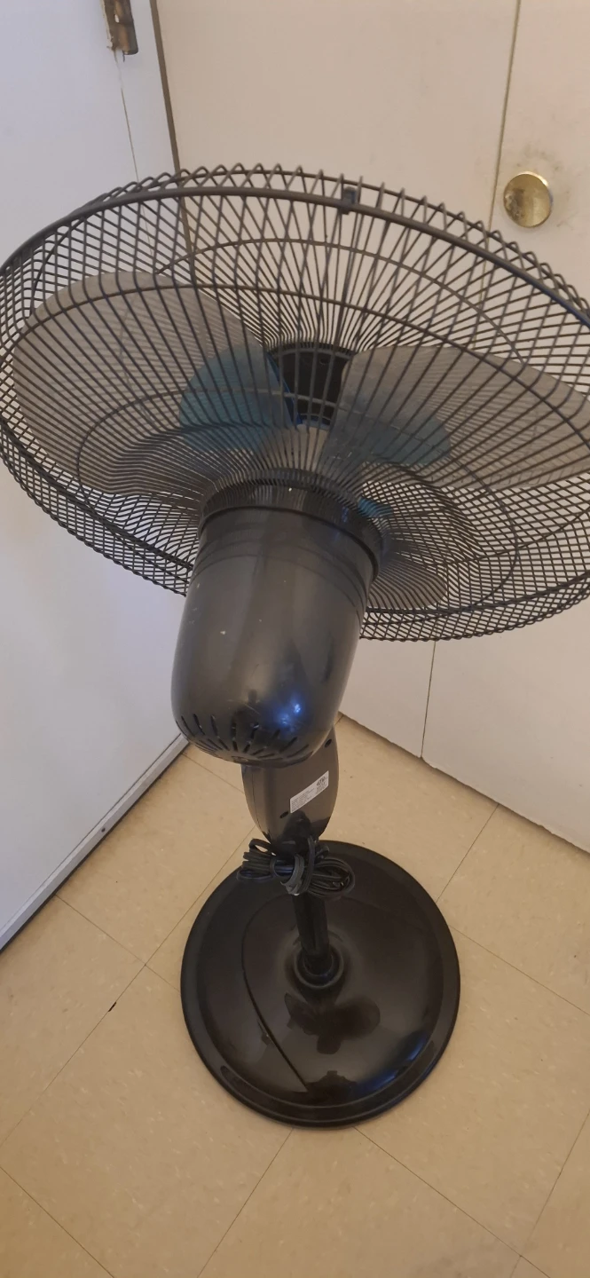 Costway Black Standing Fan - photo 2