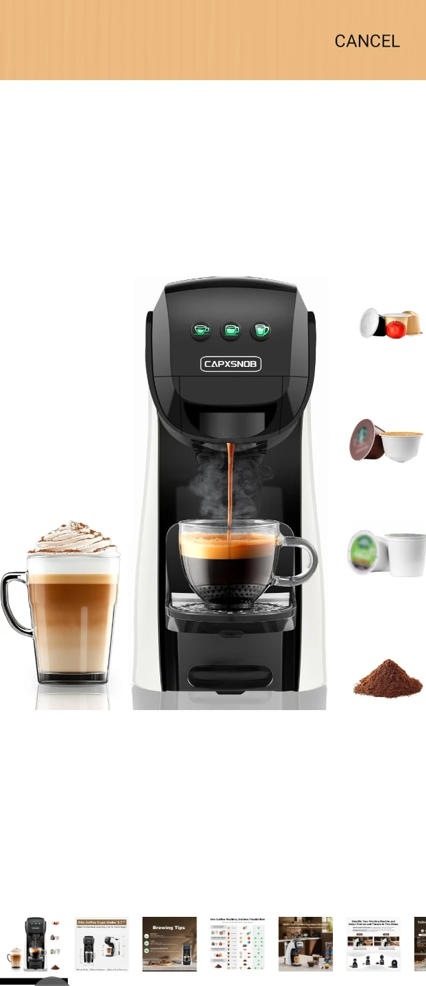 CAPXSNOB Multi-Pod System Espresso Machine