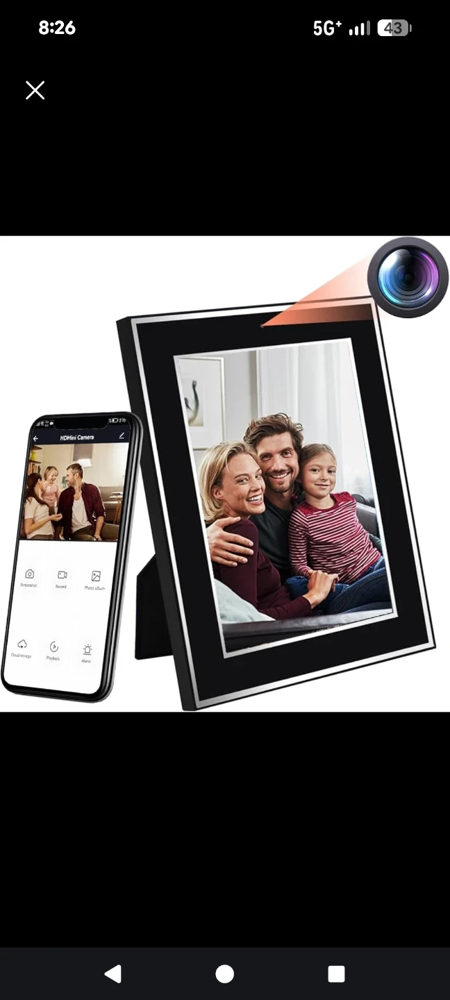 HDMini Camera Digital Picture Frame